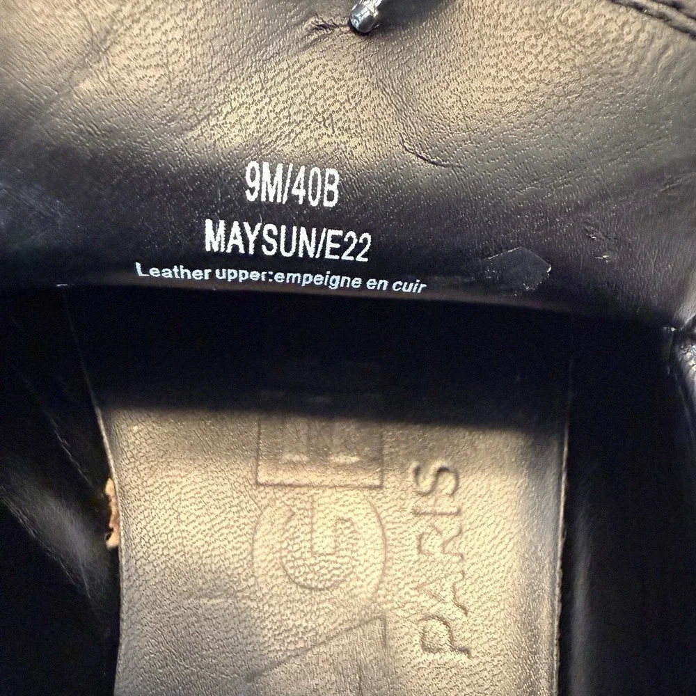 Karl Lagerfeld Black Women's Maysun Platform Casual Shoe Women‎ 9m